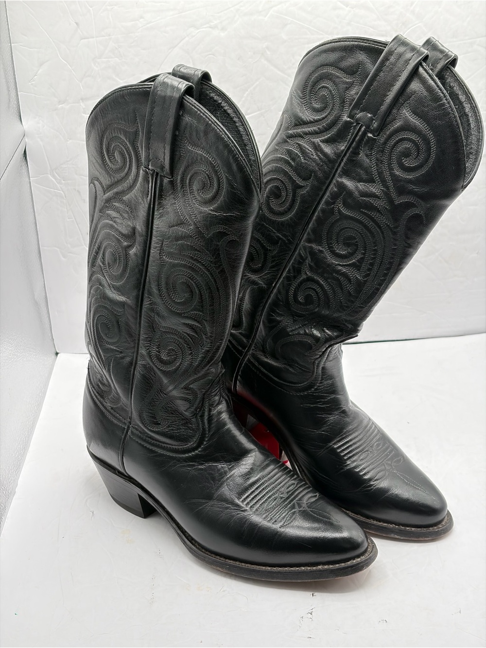 Vintage Tony Lama Boots Cowboy Western Size 7 M women's style 1972 - Picture 2 of 16